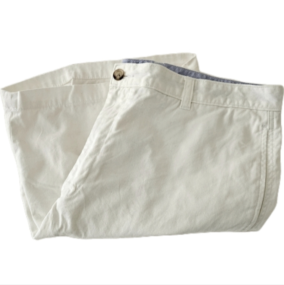 Club Room White Cotton Shorts Mens Siaze 40